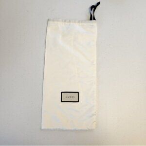 Gucci Dust Bag Travel Shoes Belt Accessories Jewelry 8.5" x 17.5" Storage Luxury